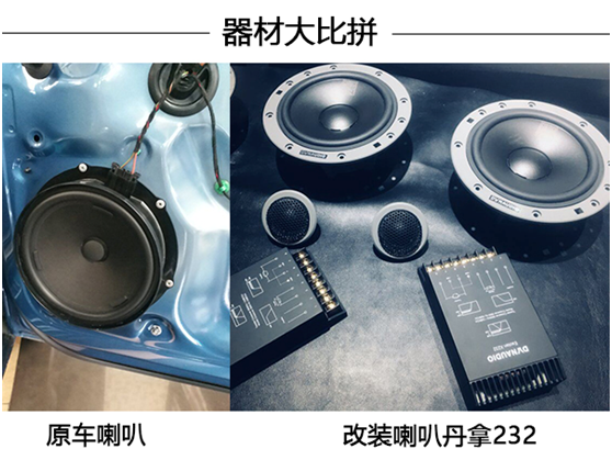 重慶大眾途安汽車音響改裝丹麥丹拿音響歐迪臣功放
