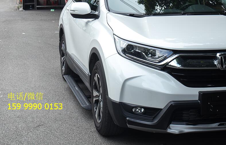 本田CRV加裝電動(dòng)踏板效果圖，看起來(lái)好高端的樣子