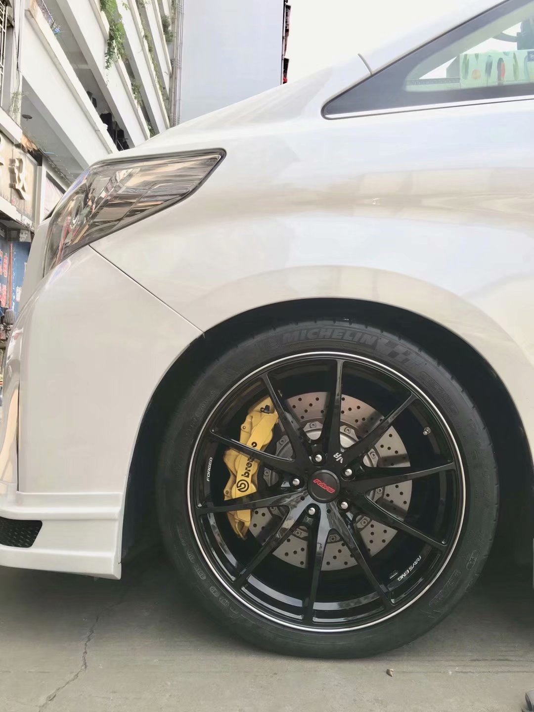 埃爾法，換全新 RAYS G25 +  PSS 完工！