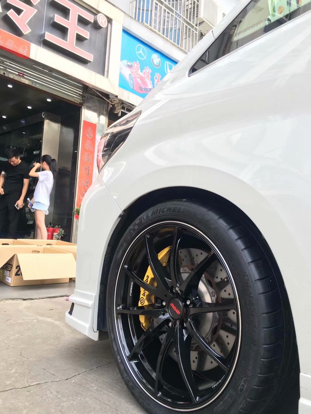 埃爾法，換全新 RAYS G25 +  PSS 完工！