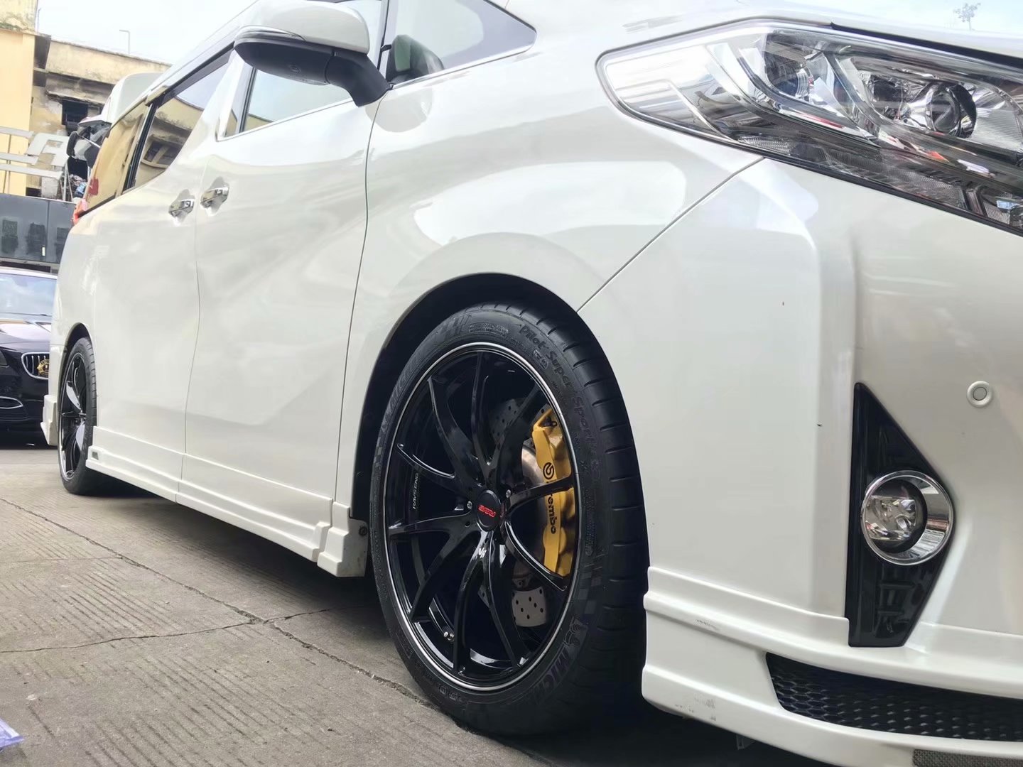 埃爾法，換全新 RAYS G25 +  PSS 完工！