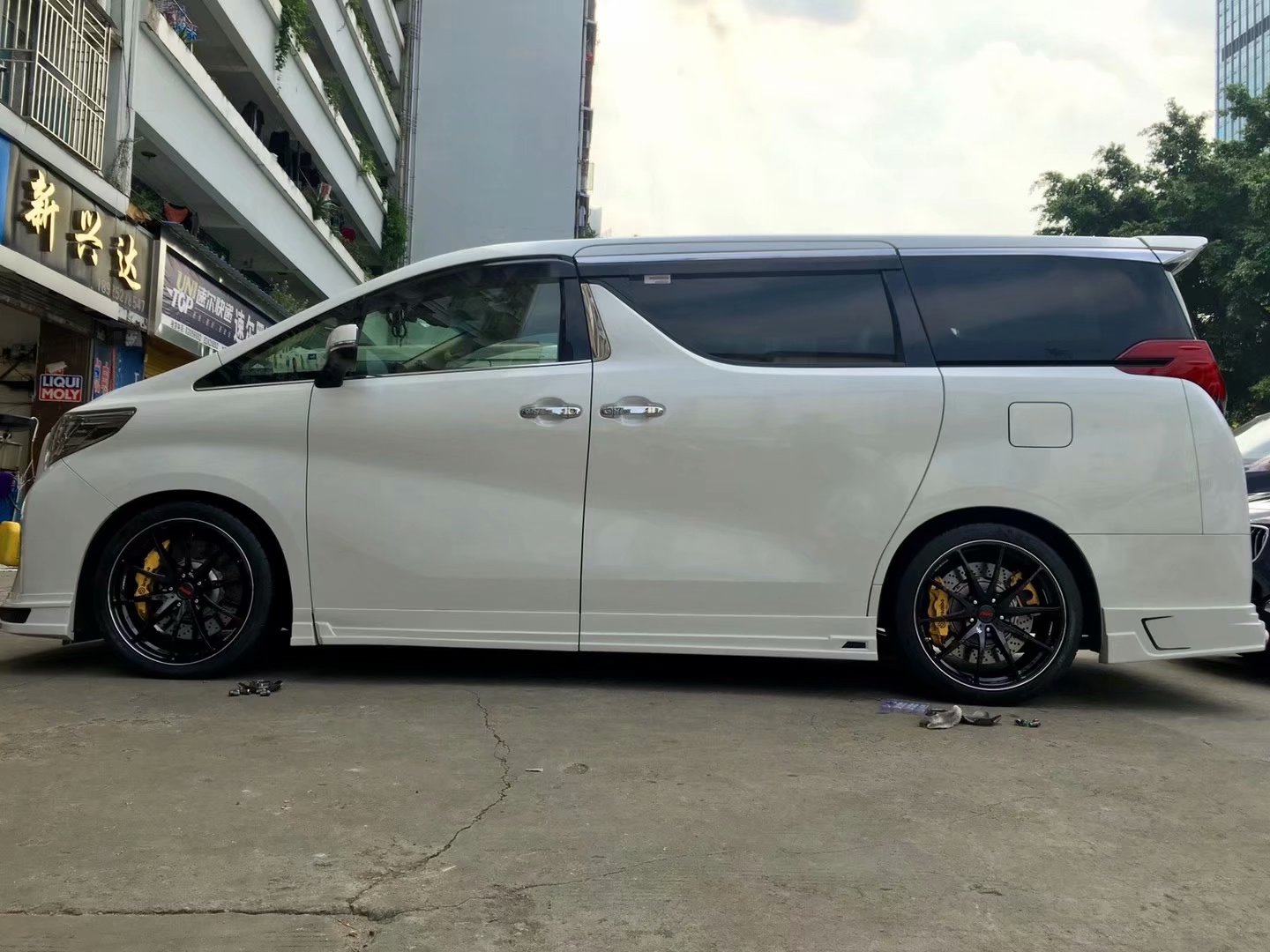 埃爾法，換全新 RAYS G25 +  PSS 完工！