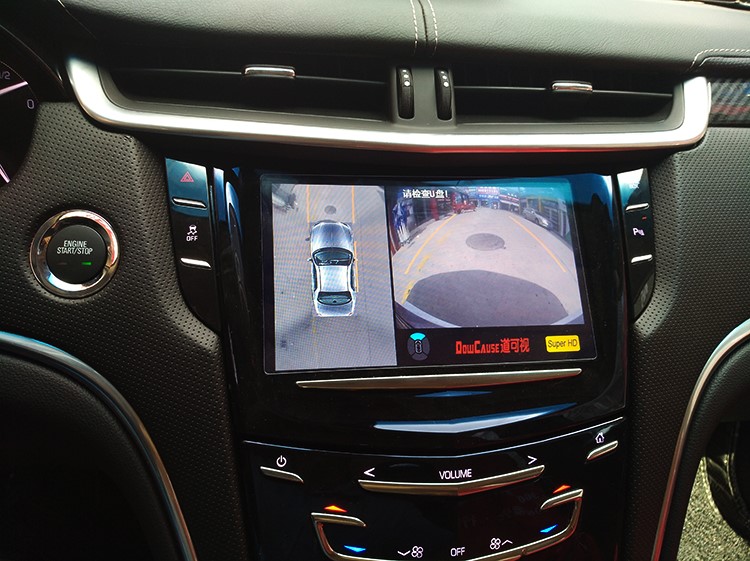 西安改装凯迪拉克XTS/ATS道可视360度全景倒车行车记录仪