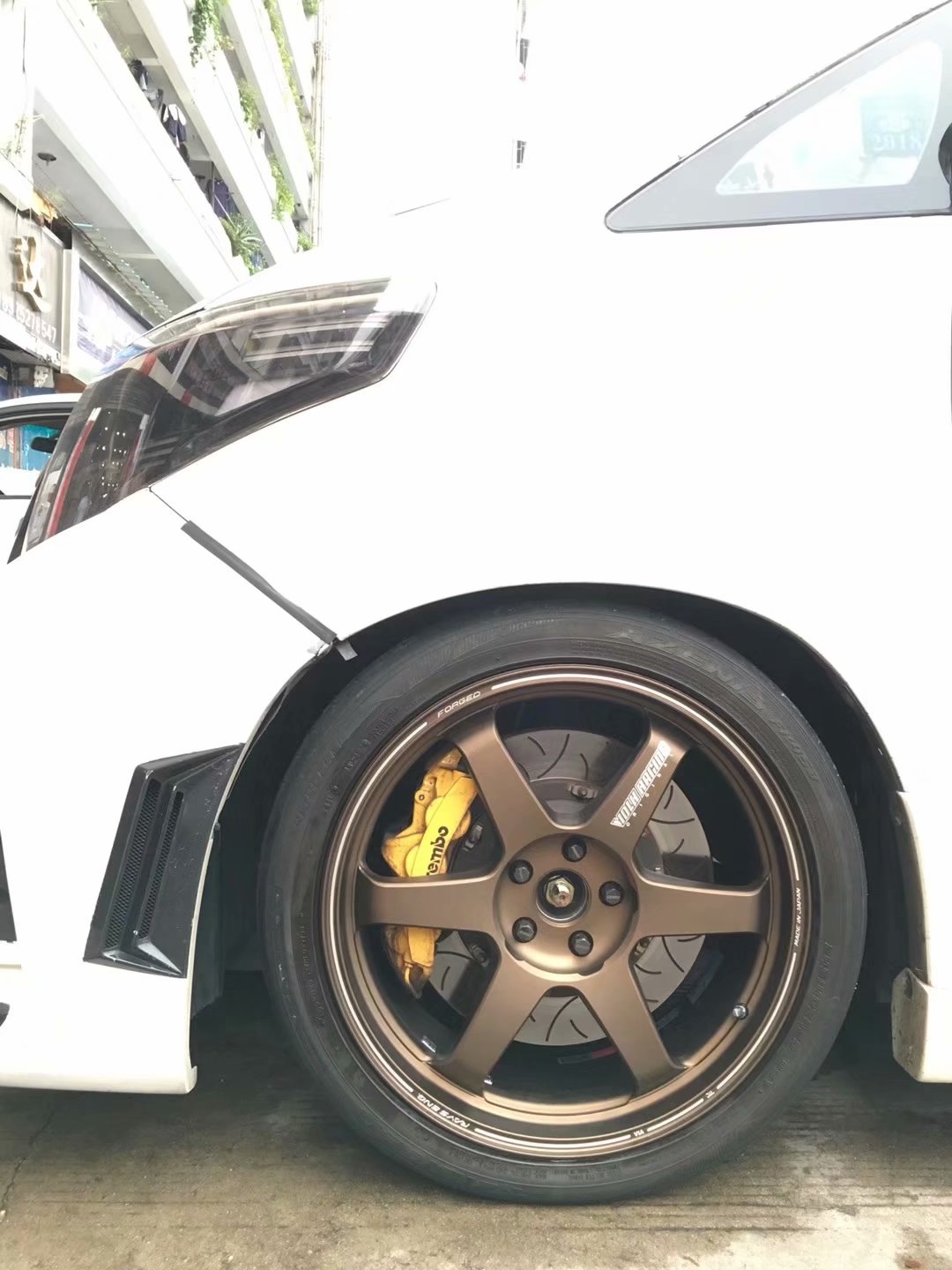 埃爾法，換 RAYS TE37  完工！