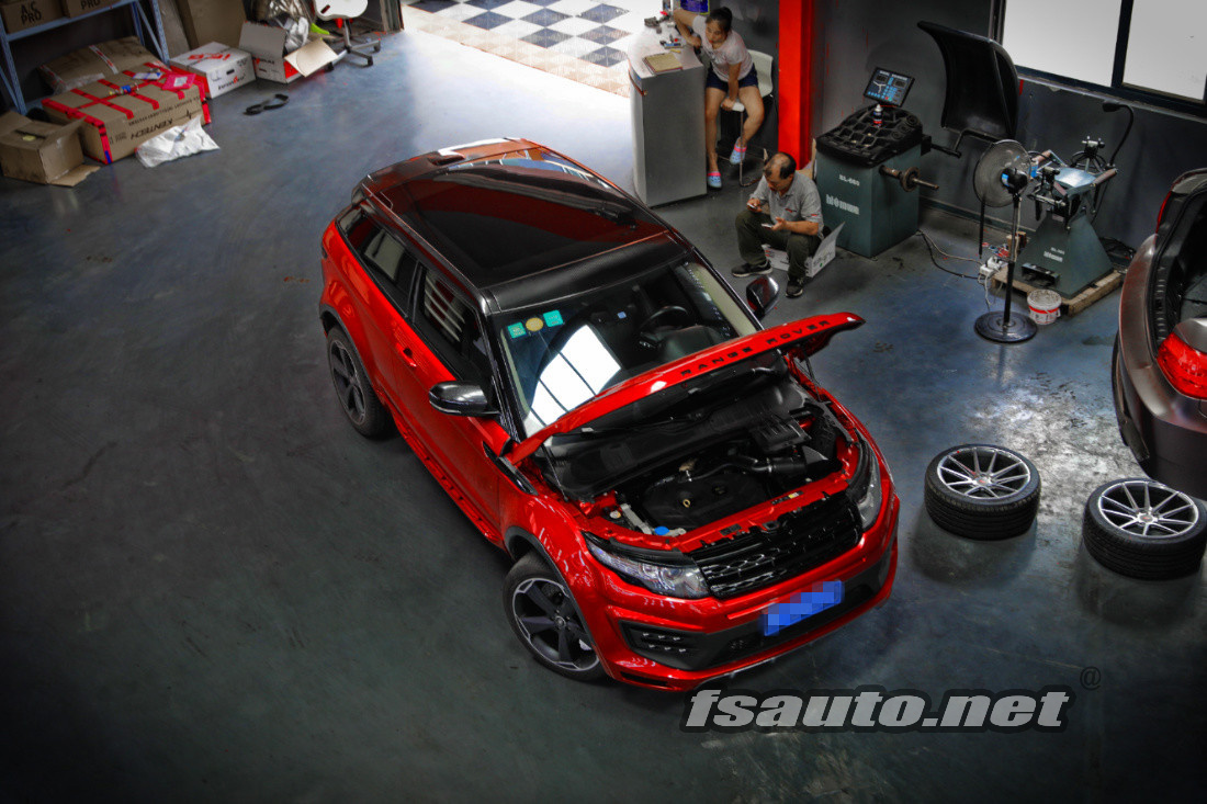 【太美】路虎極光 2.0T 刷ecu動力升級 fsauto顏值合一無與倫比！