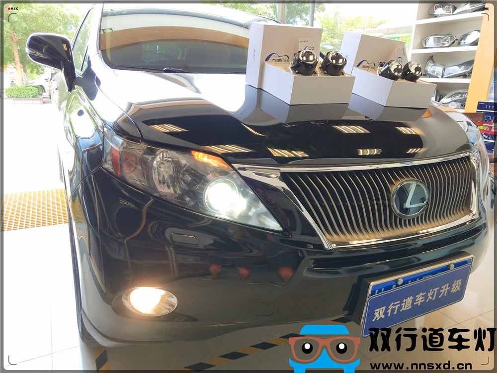【南寧雙行道車燈】-雷克薩斯RX450H-米石LED雙光透鏡