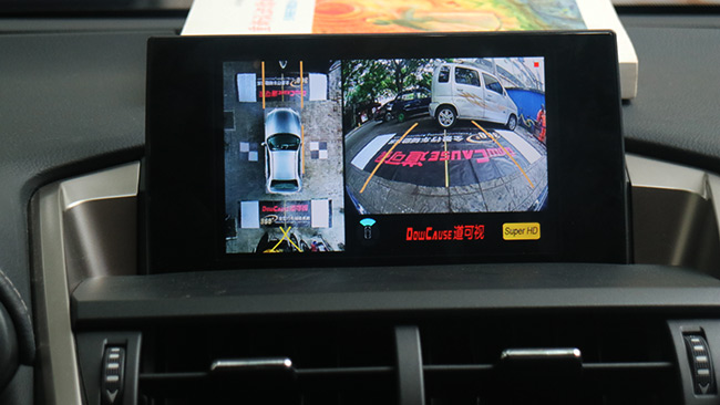 雷克萨斯NX200安装道可视360全景超清1080P一体机--成都威威车改