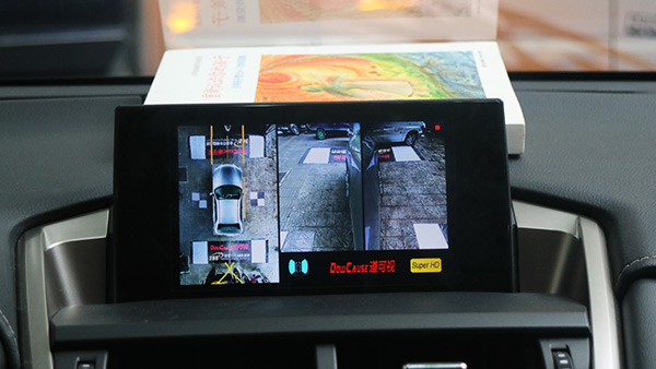 雷克萨斯NX200安装道可视360全景超清1080P一体机--成都威威车改