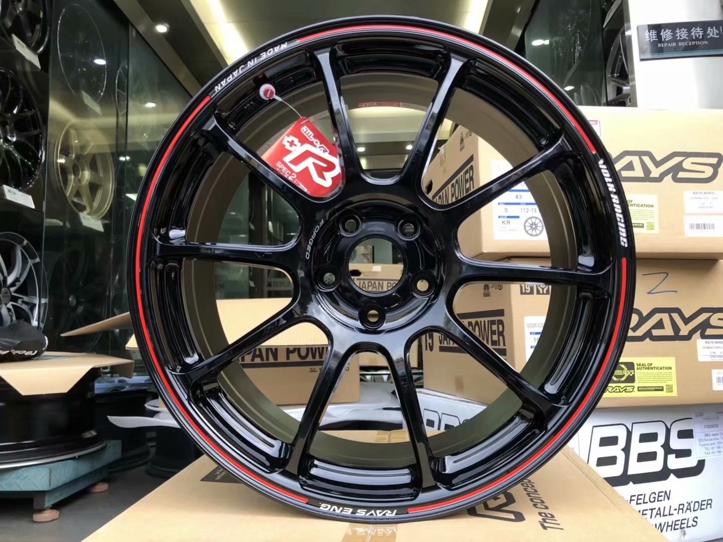 大眾，換 全新限量版 ZE40 18寸 完工！