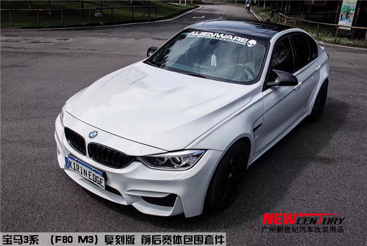 寶馬新款3系改裝M4寬體大包圍 F3035改裝1比1M3復(fù)刻版套件