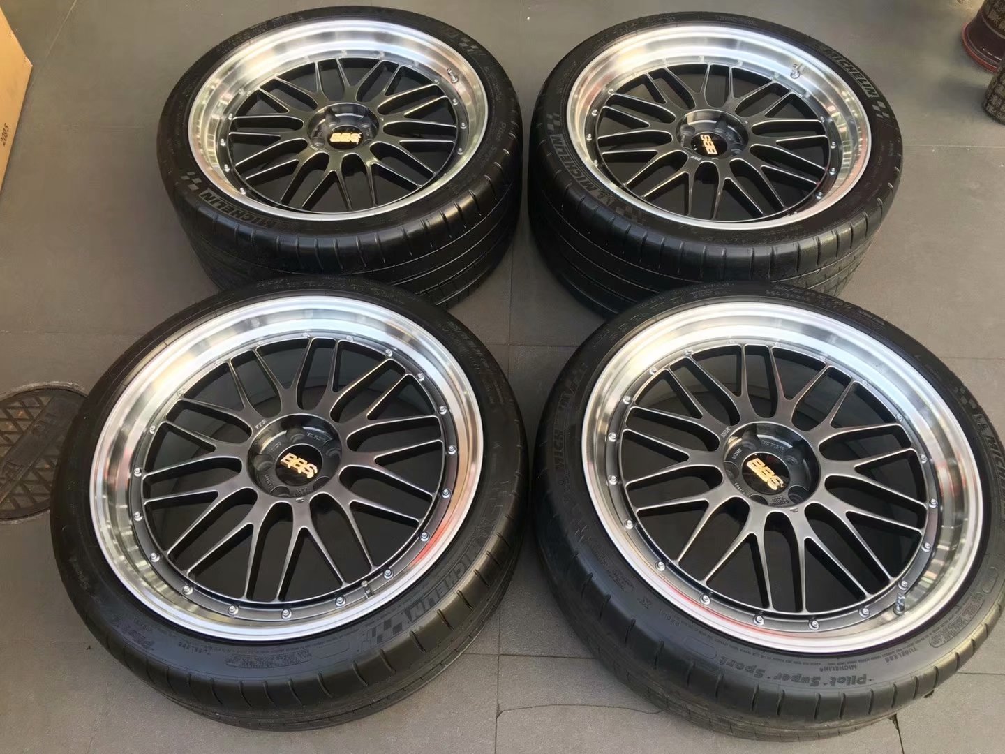 日本 BBS LM 雙片鍛造 非常少有   21寸  9J ET22  10J ET40 5×112