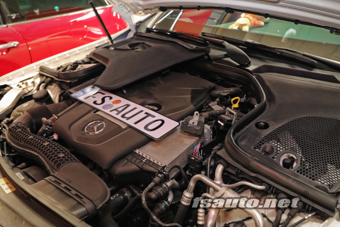 【霸氣】奔馳E200 2.0T 刷ecu動力升級 fsauto引領(lǐng)超越無止盡！