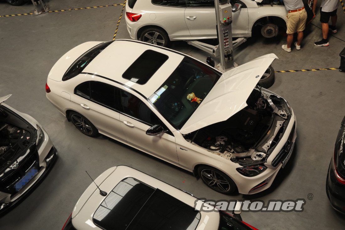 【霸氣】奔馳E200 2.0T 刷ecu動力升級 fsauto引領(lǐng)超越無止盡！