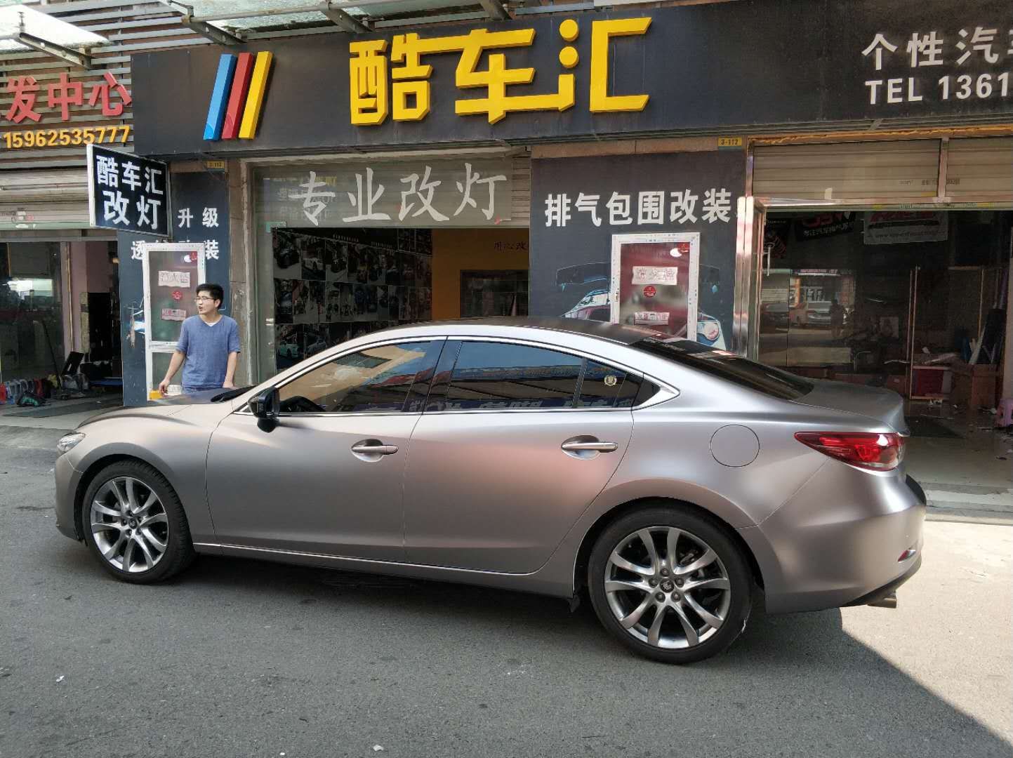 昆山阿特茲汽車車身貼膜