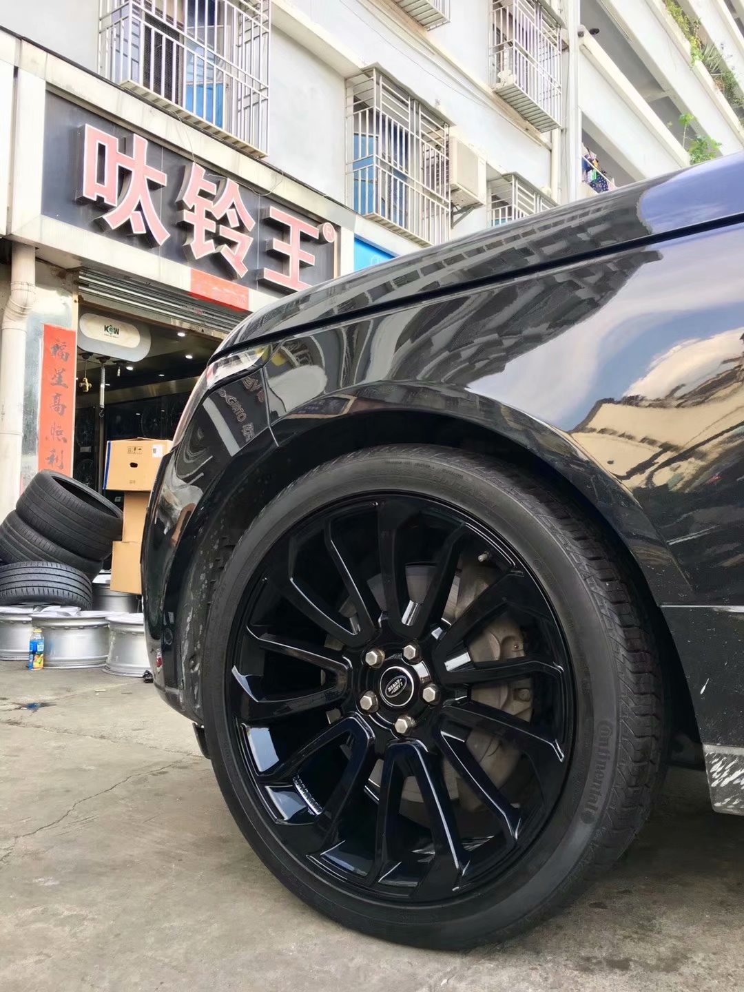 路虎，黑武士 達成！私人定制鍛造 完工！