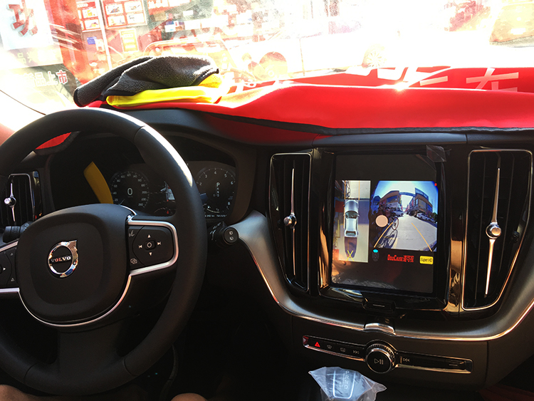 西安2018款全新沃尔沃XC60改装道可视360度全景行车辅助系统