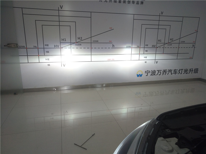 宁波哪里改灯比较专业？奔腾X80改氙气灯案例分享