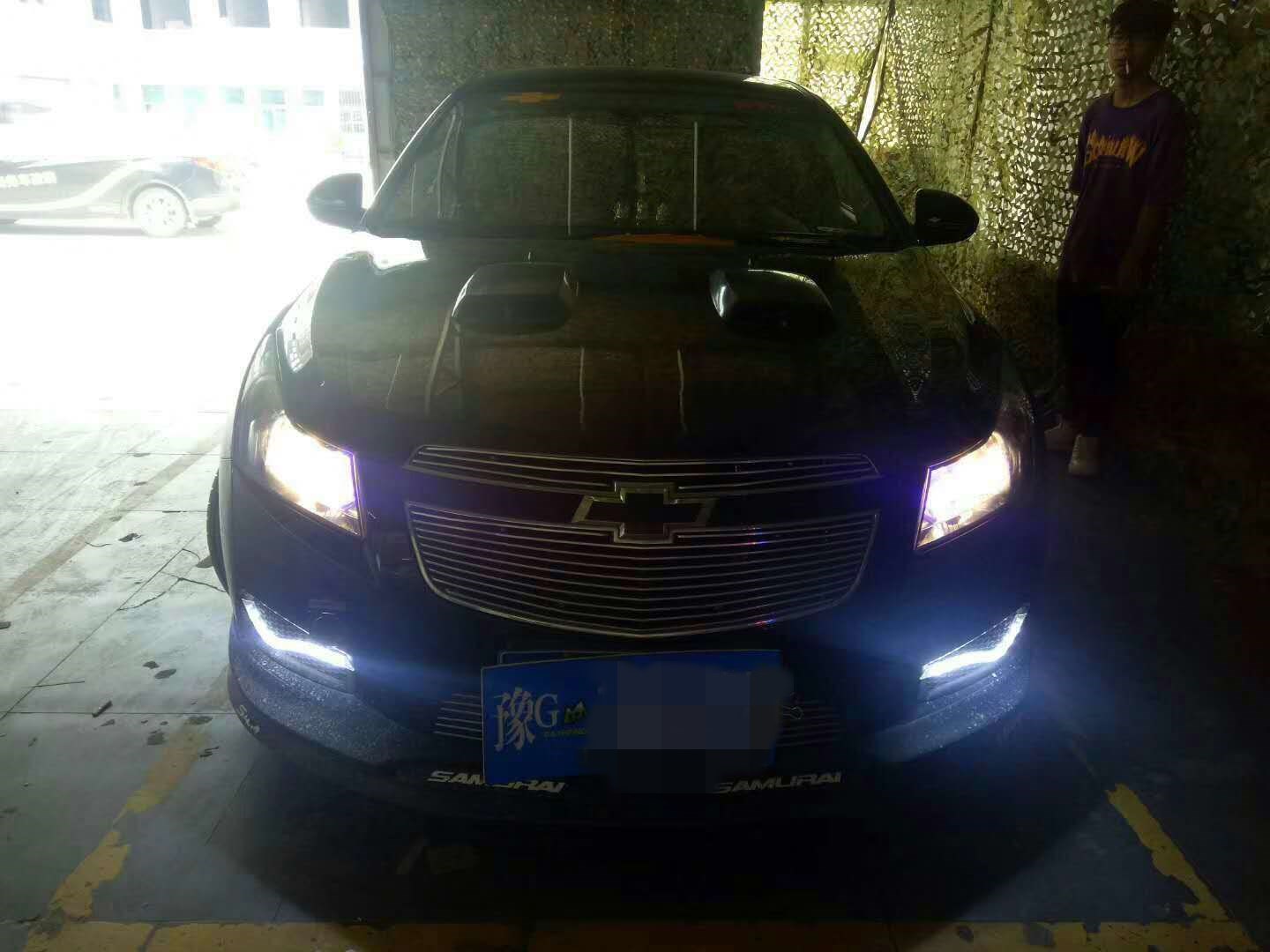 科魯茲改裝雙光透鏡新鄉(xiāng)探路者改燈加裝惡魔眼