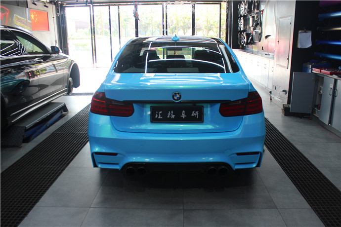 長(zhǎng)沙汽車(chē)改裝店寶馬貼膜改色 美國(guó)禿鷹Teckwrap改色膜