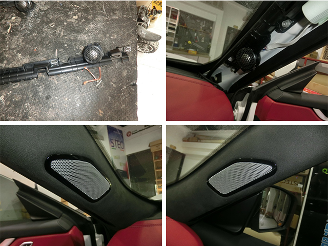 瑪重慶汽車音響改裝之重慶渝大昌莎拉蒂Levante Q4汽車音響改裝意大利史泰格