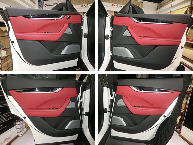 瑪重慶汽車音響改裝之重慶渝大昌莎拉蒂Levante Q4汽車音響改裝意大利史泰格