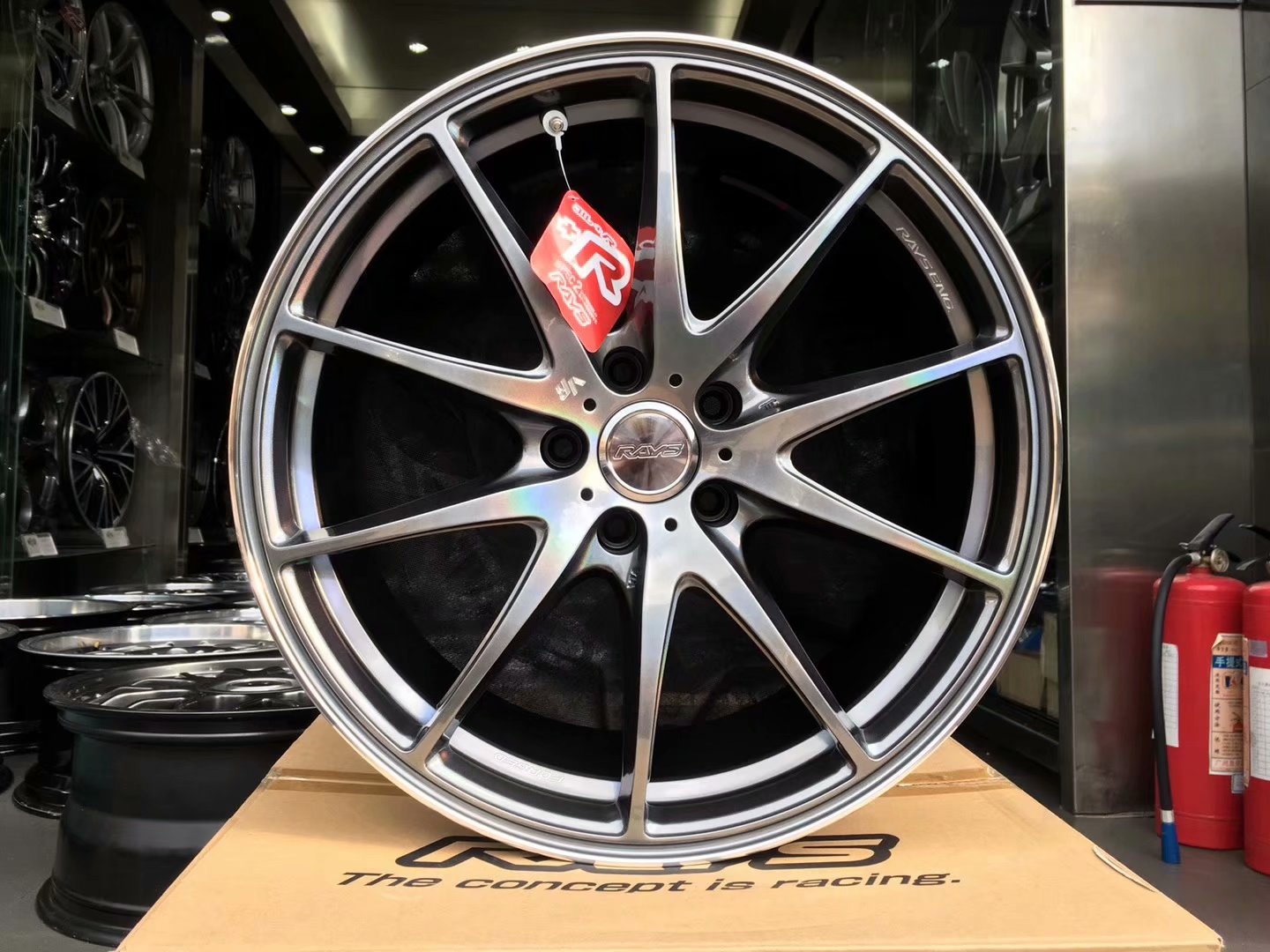 奧迪，換 全新 RAYS G25 幻彩 完工！