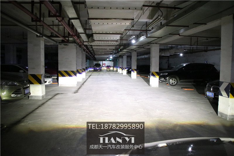 成都哪家車燈改裝店便宜?新名圖改燈米石ED透鏡
