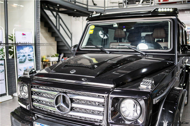 2018款奔馳G350改裝巴博斯包圍 重妝上陣