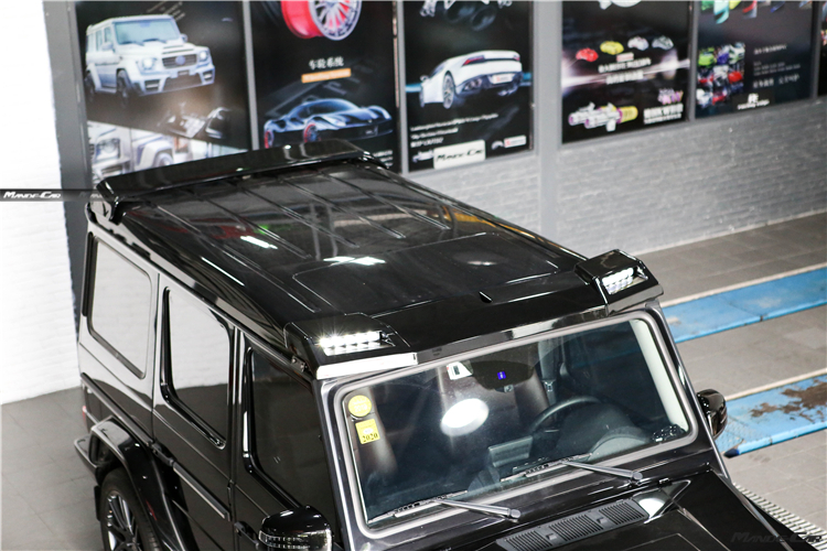 2018款奔馳G350改裝巴博斯包圍 重妝上陣