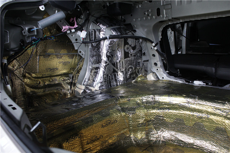 武漢豐田凱美瑞汽車隔音改裝案例分享