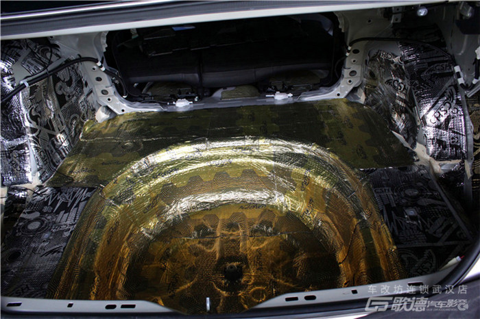 武漢豐田凱美瑞汽車隔音改裝案例分享