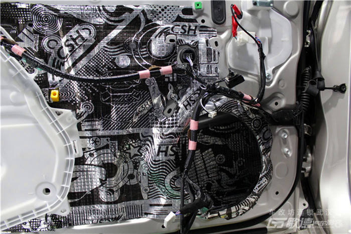 武漢豐田凱美瑞汽車隔音改裝案例分享