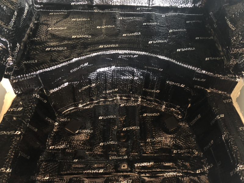 汕頭星悅汽車音響豐田銳志升級(jí)四門后尾箱山水隔音降噪改裝法國(guó)勁浪165WRC小烏托邦主動(dòng)兩分頻