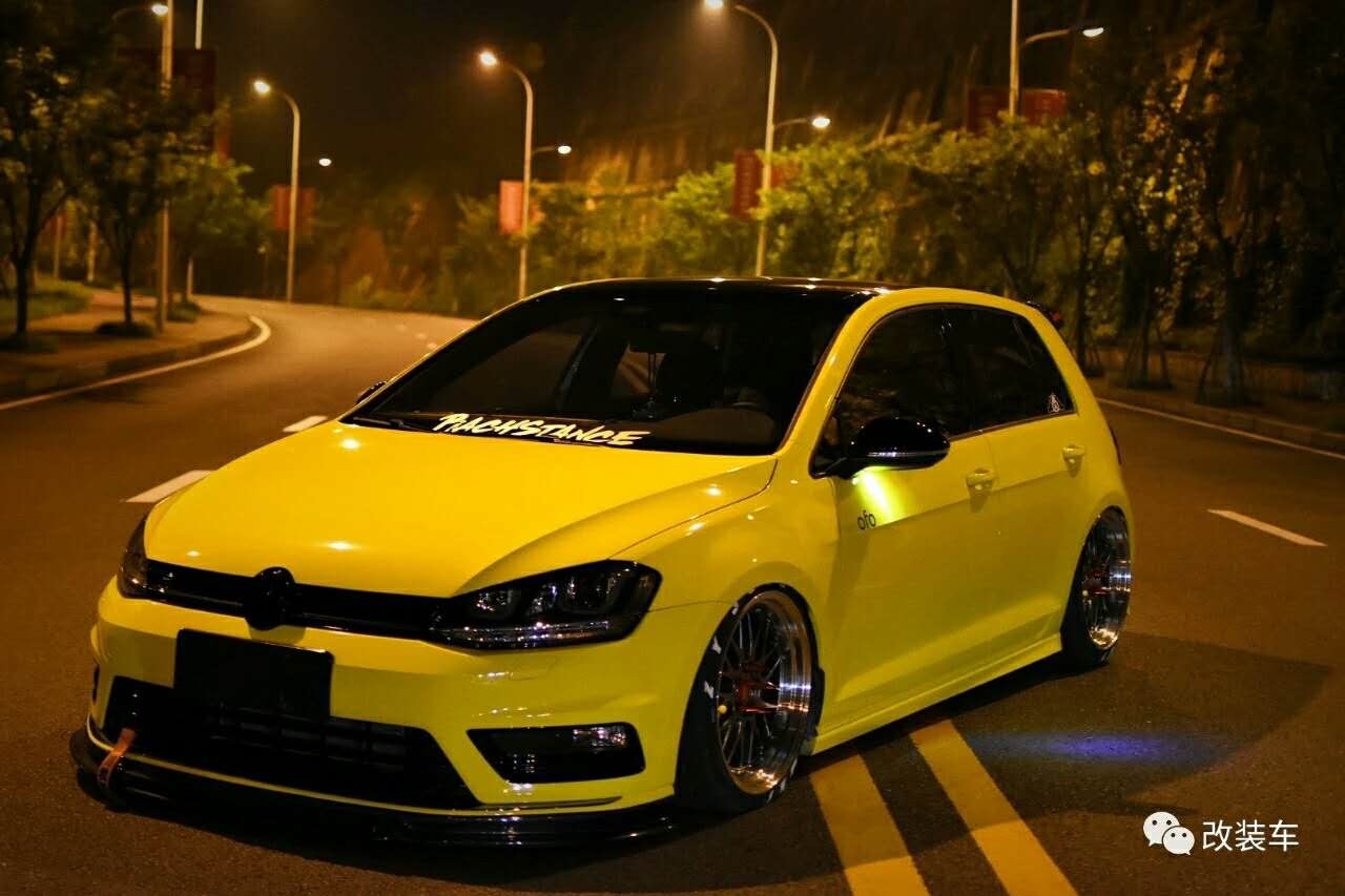 天生不凡的7代高爾夫，卻被山城車(chē)友打造成了低趴