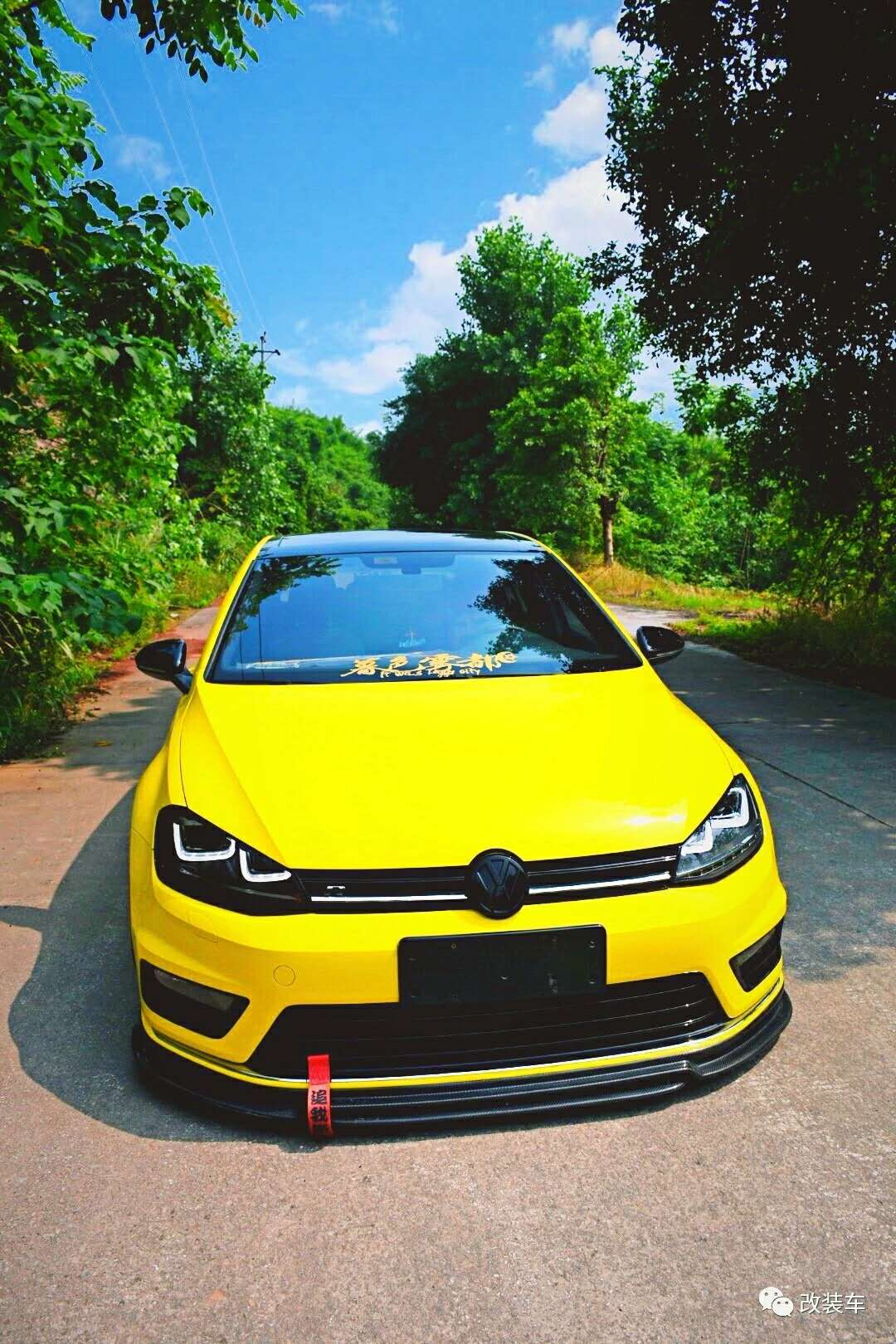天生不凡的7代高爾夫，卻被山城車(chē)友打造成了低趴