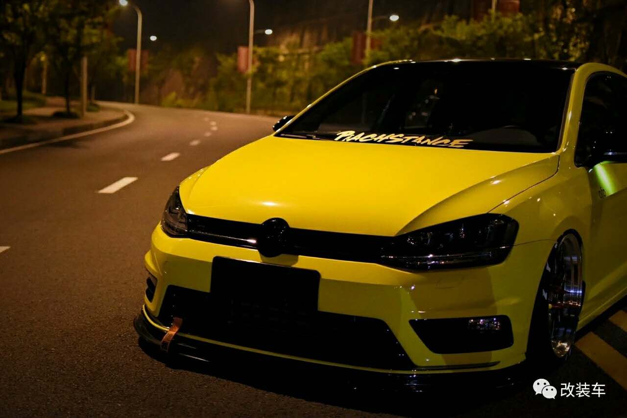 天生不凡的7代高爾夫，卻被山城車(chē)友打造成了低趴