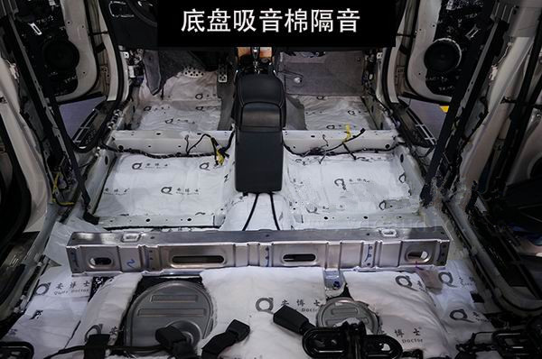 重慶渝大昌汽車音響改裝之三菱新勁炫全車隔音 安博士汽車隔音降噪改裝