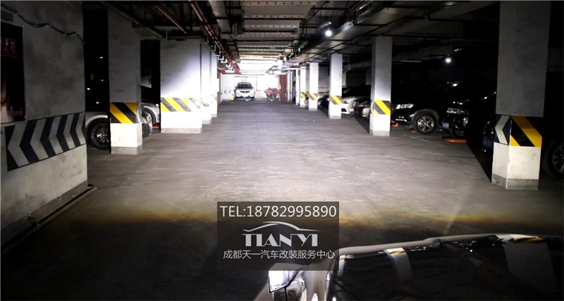 成都凱迪拉克ATS-L改米石聚亮版PRO天一車(chē)燈改裝店