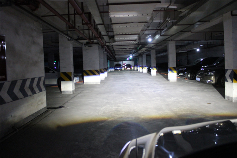 米石LED專業(yè)版雙光透鏡改燈成都新朗逸天一車燈改裝店