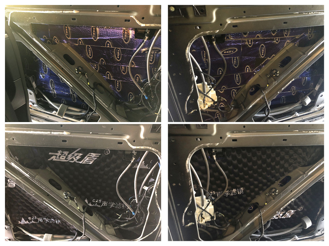唐山專業(yè)隔音降噪奔馳V260全車大能隔音降噪享悅舒適安靜更有樂趣的駕駛！