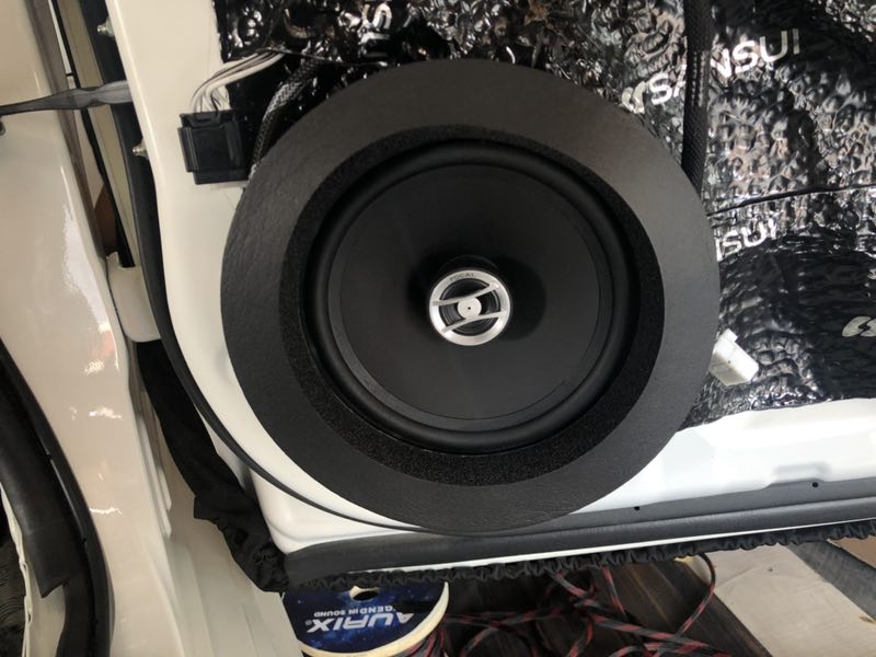 汕頭星悅汽車(chē)音響豐田皇冠升級(jí)隔音降噪音響改裝FOCAL法國(guó)勁浪亞麻盆PS165套餐用好音質(zhì)重新詮釋生活6366元