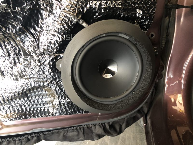 汕頭星悅汽車音響日產(chǎn)軒逸改裝意大利赫茲DSK系列入門級套餐1999元