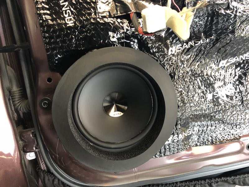 汕頭星悅汽車音響日產(chǎn)軒逸改裝意大利赫茲DSK系列入門級套餐1999元