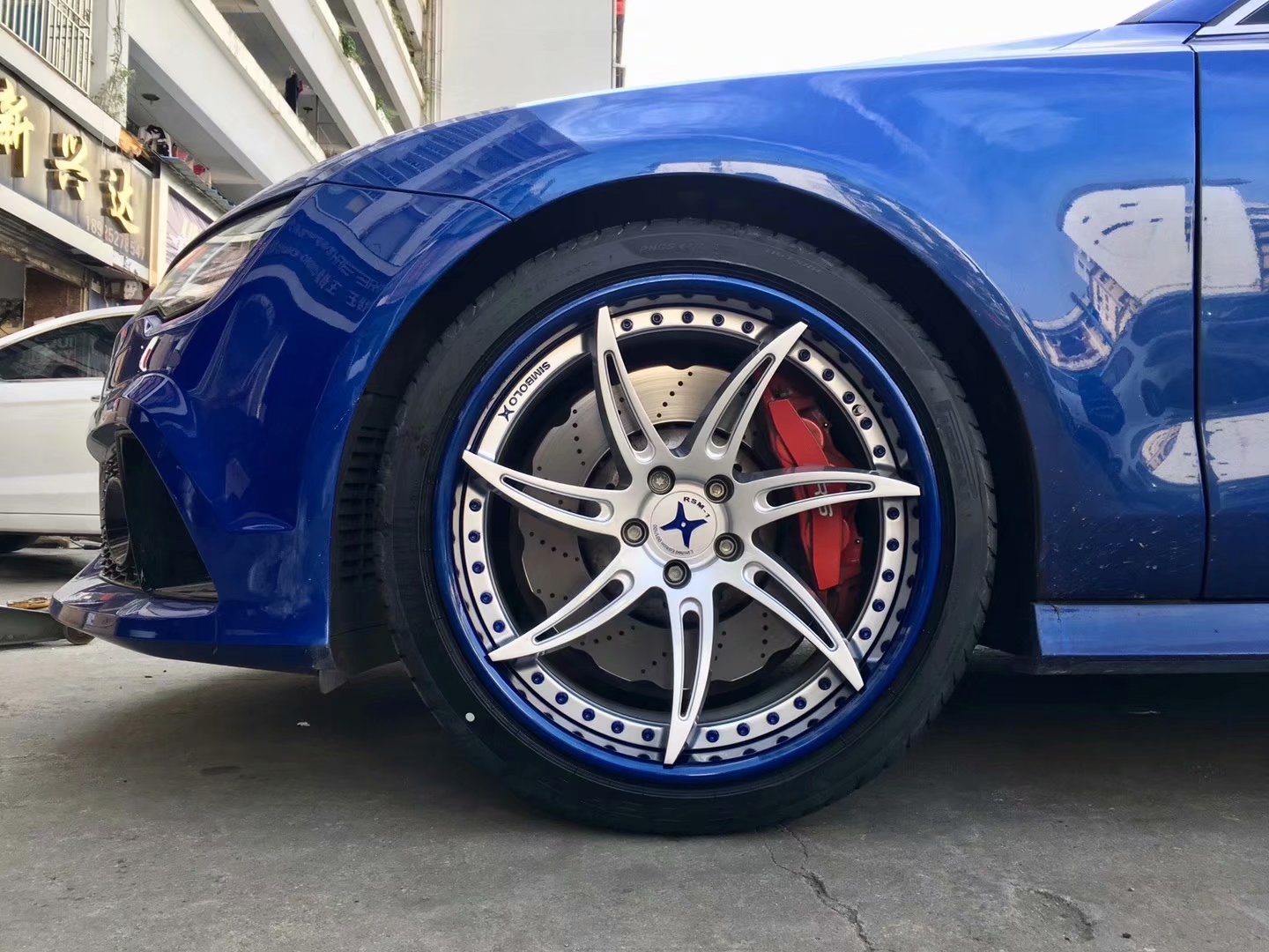 奧迪RS7 ，換 SIMBOLO X 20寸 完工！