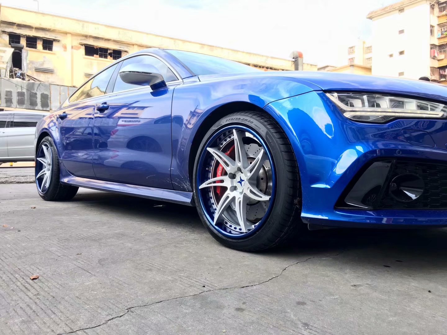 奧迪RS7 ，換 SIMBOLO X 20寸 完工！