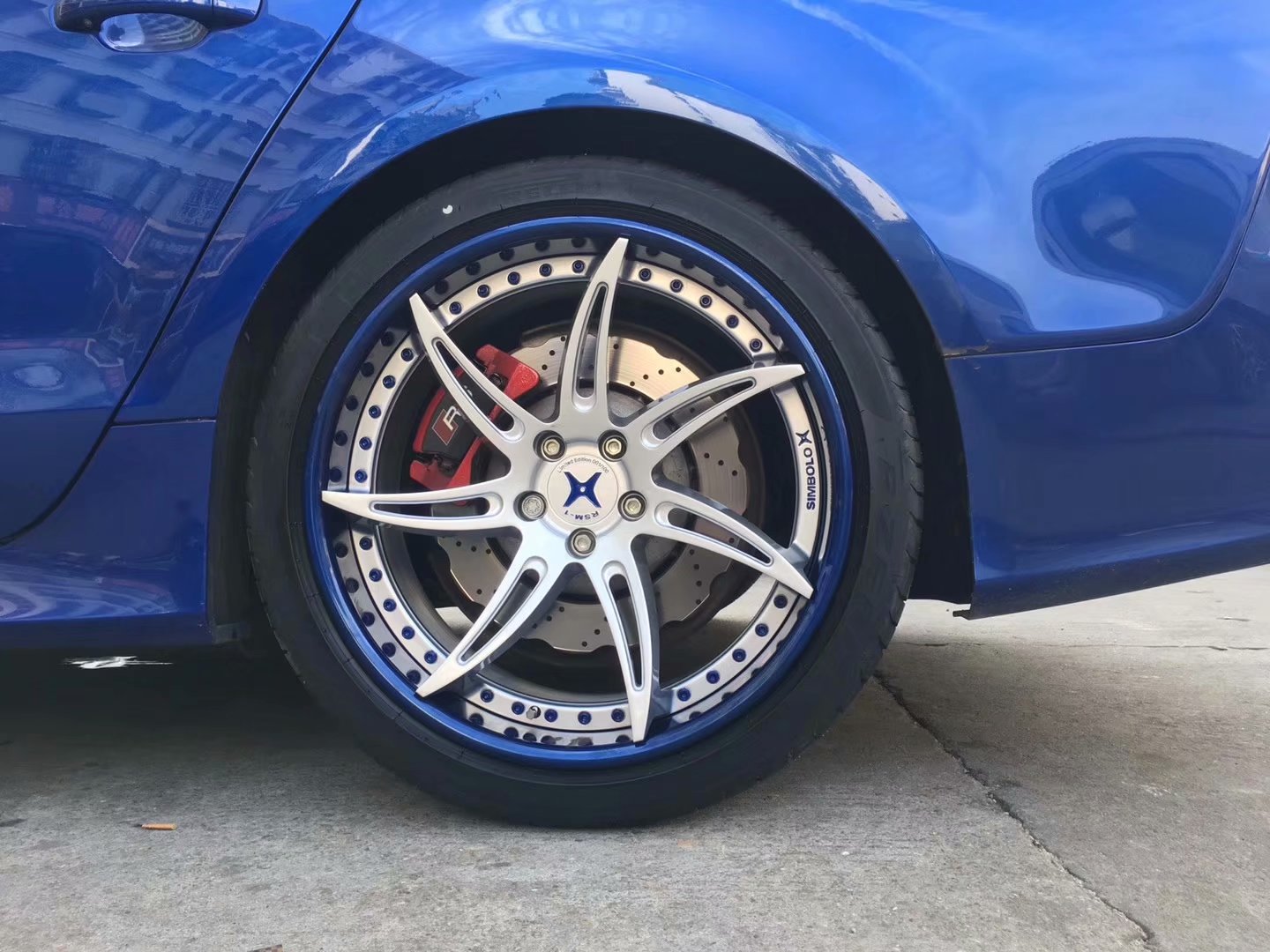 奧迪RS7 ，換 SIMBOLO X 20寸 完工！