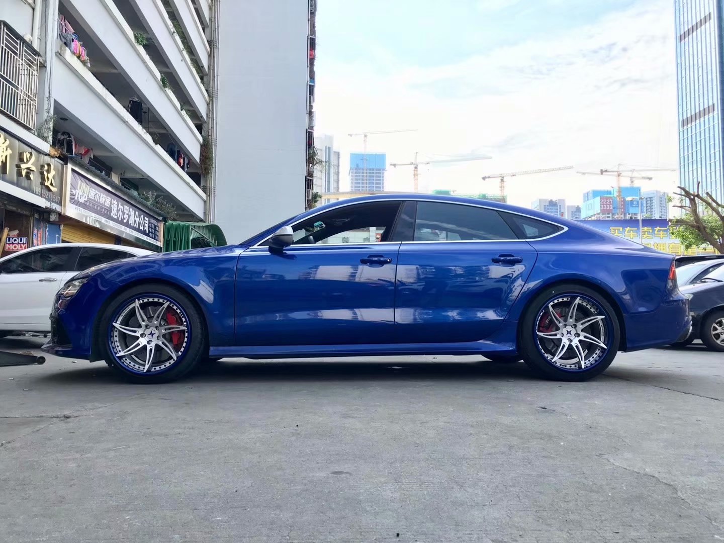 奧迪RS7 ，換 SIMBOLO X 20寸 完工！