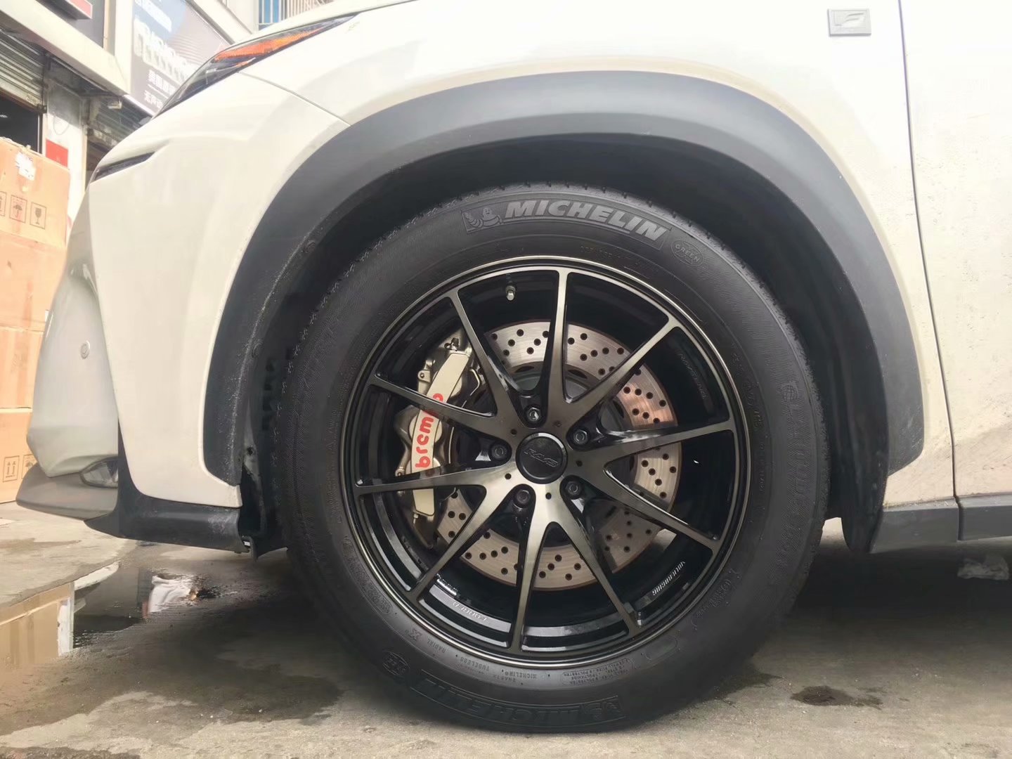 雷克薩斯，換 RAYS G25 KK色 完工！