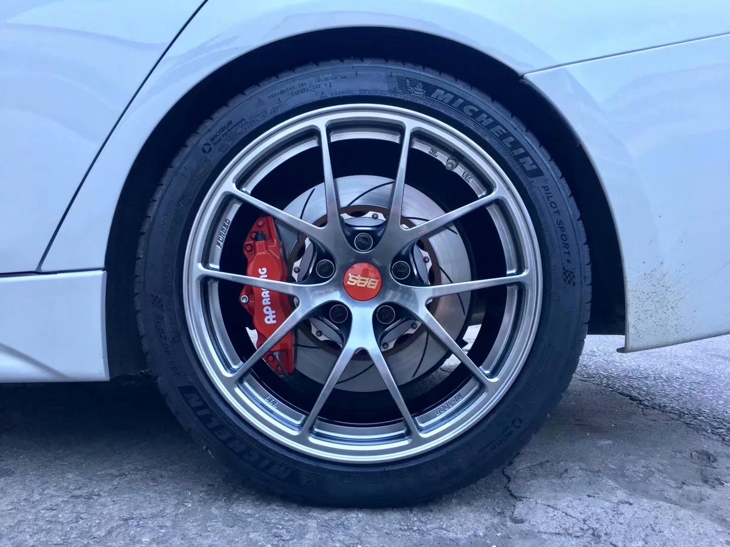 寶馬，換 全新 日本BBS RIA