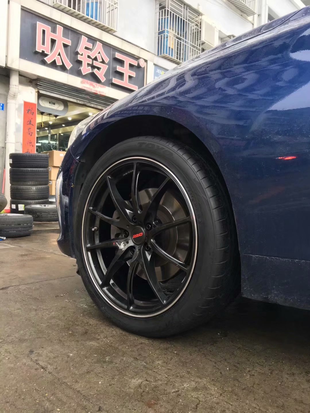 英菲尼迪，換 日本 RAYS G25 完工